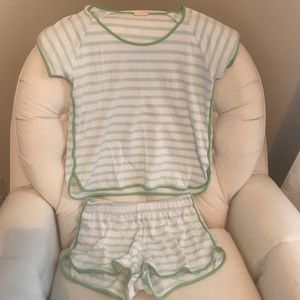 Lake pajamas extra small